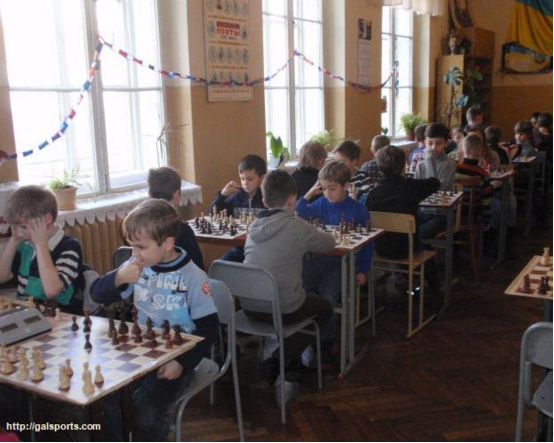 Шахматный турнир «Юные таланты».