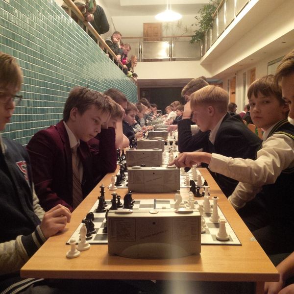 Полуфинал Печерского района по шахматам среди школьников